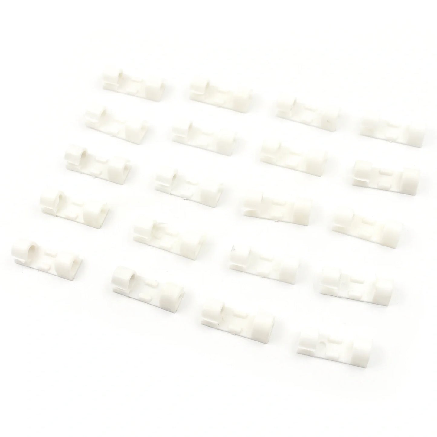 Adhesive Cable Clips – 20 Pcs - Home Improvement
