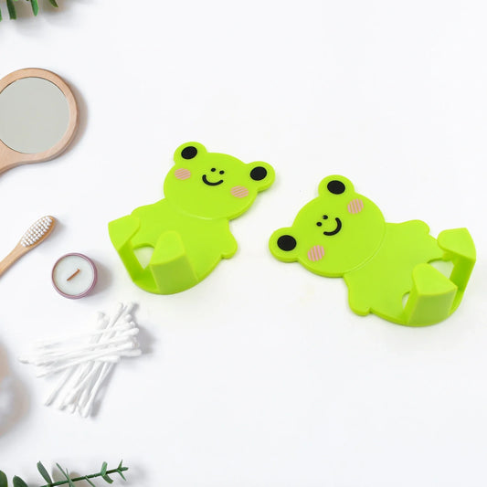 Adhesive Plug Hook Holder – 2 Pc - Home Improvement