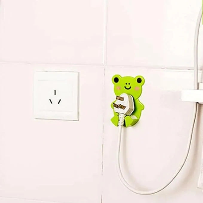 Adhesive Plug Hook Holder – 2 Pc - Home Improvement