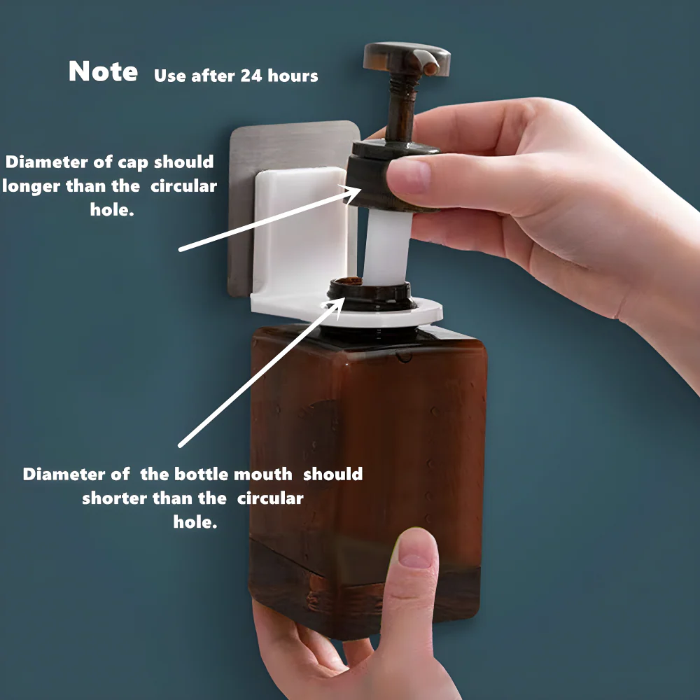 Adhesive Wall Bottle Hook - Home Improvement