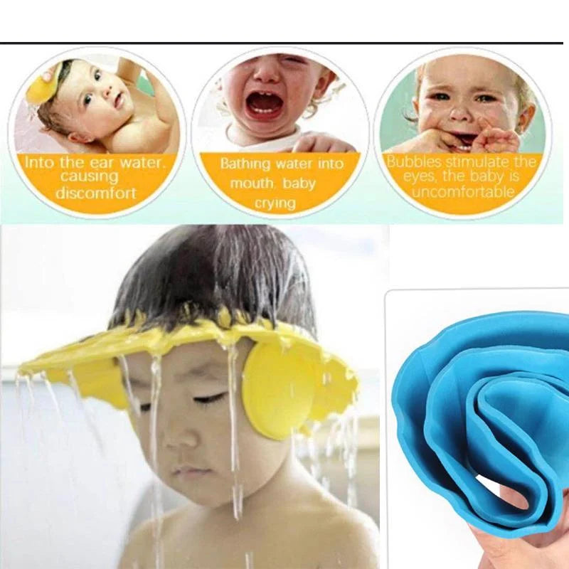 Best adjustable baby shower cap - hair rinse cups | 2025 | fast shipping