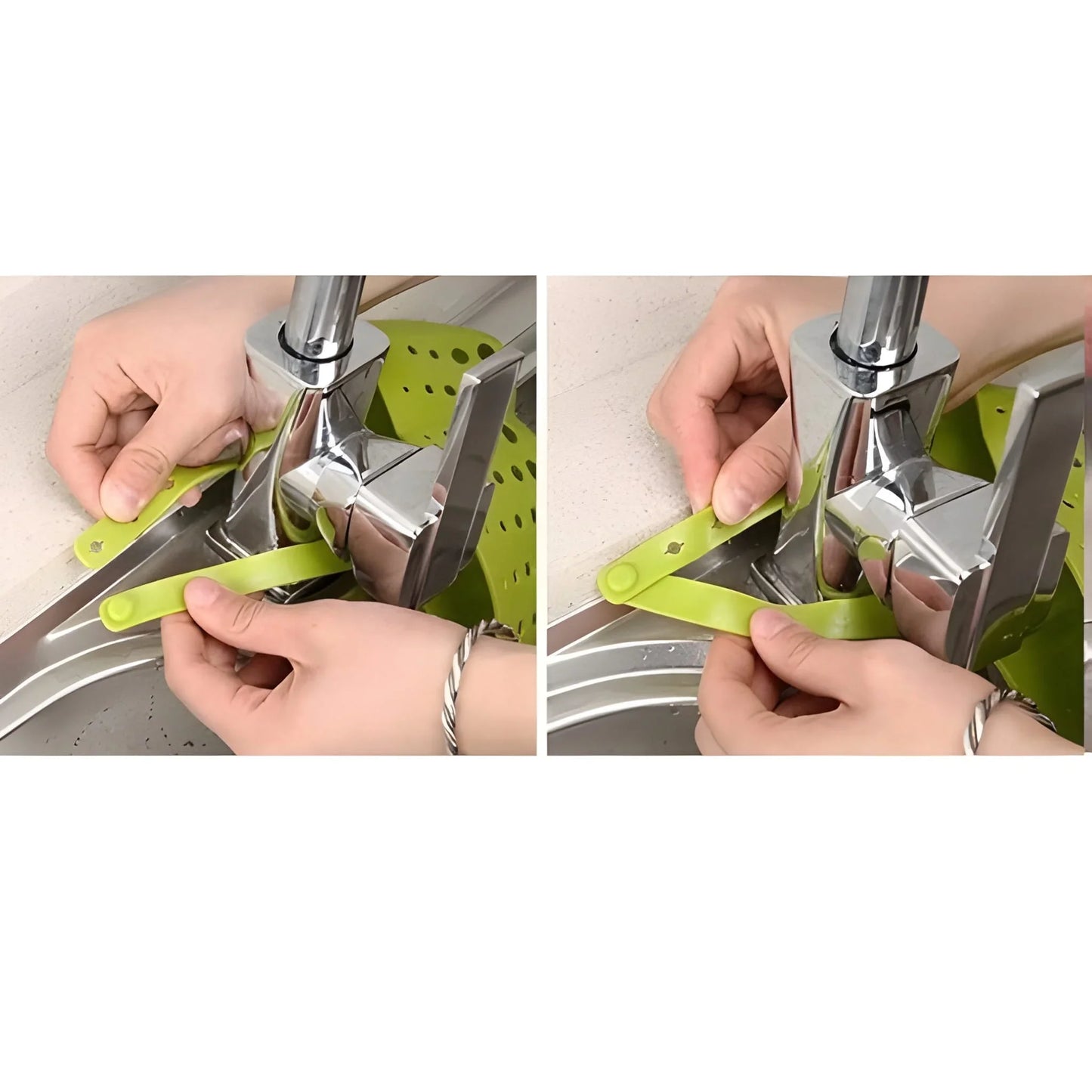 Adjustable Kitchen Bathroom Water Drainage Plastic Basketbag - Industrial & Scientific