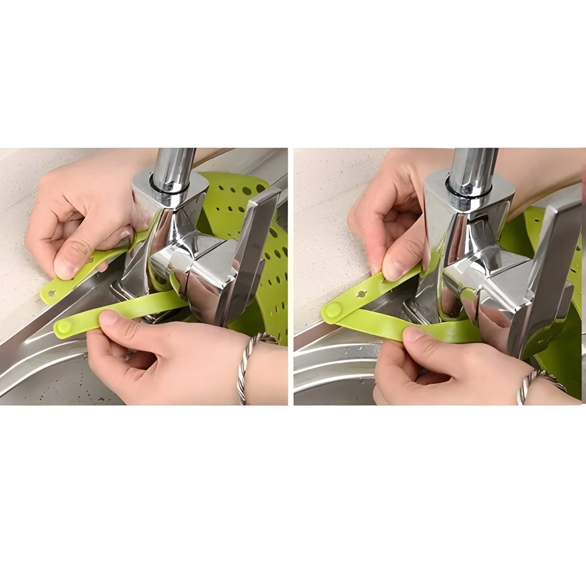 Adjustable Kitchen Bathroom Water Drainage Plastic Basketbag - Industrial & Scientific