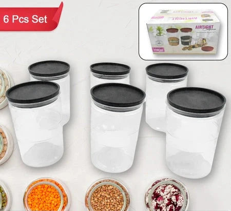 Best air tight storage containers (6 pcs) - food | 2025 | fast shipping