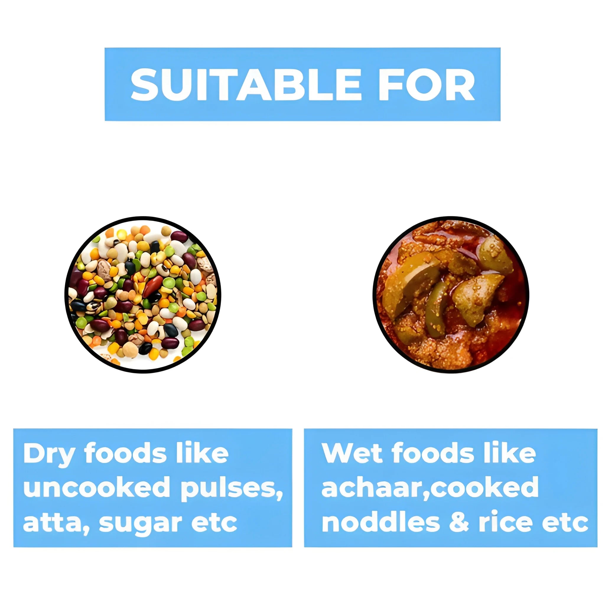 Airtight food container