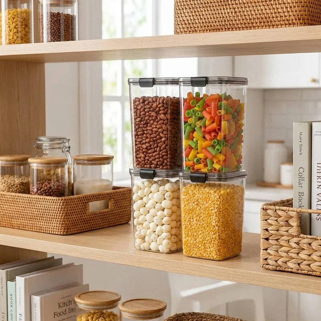 Best airtight plastic storage 1700 ml (1 pc) - food containers | 2026 | fast shipping