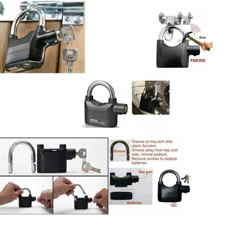 Best alarm security padlock - locks & latches | 2025 | fast shipping