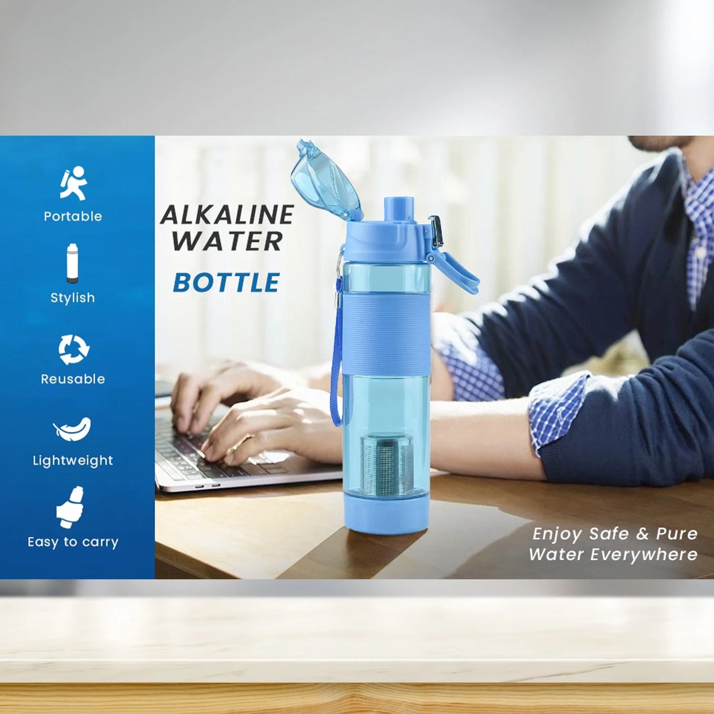 Best alkaline antioxidant water bottle - filters | 2025 | fast shipping