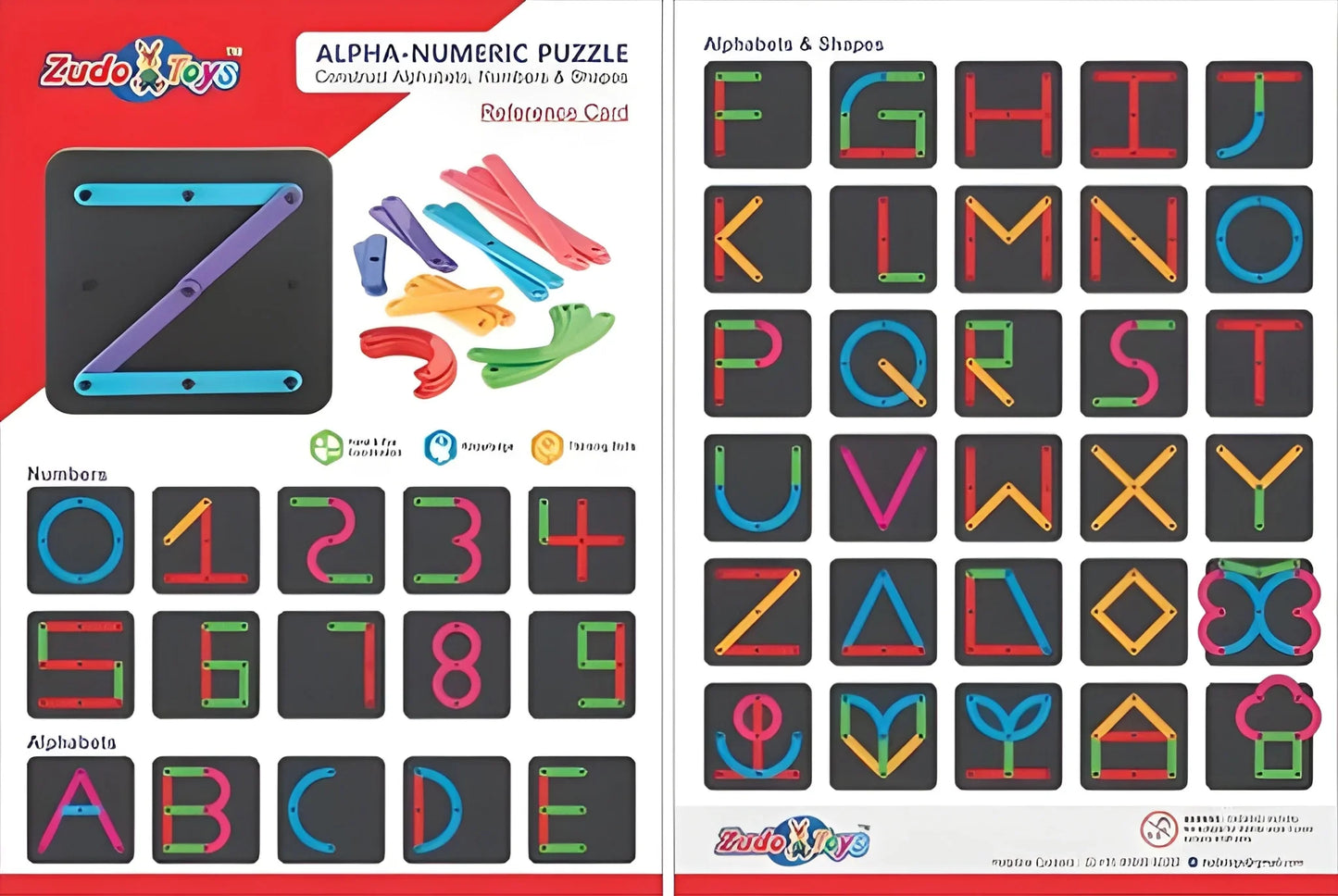 Best alpha numeric construction puzzle - toys & games | 2025 | fast shipping