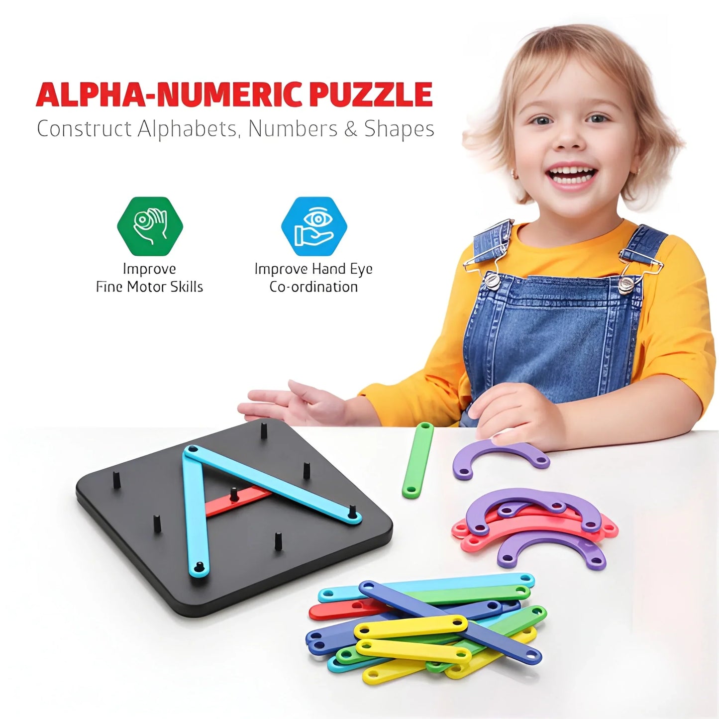 Best alpha numeric construction puzzle - toys & games | 2025 | fast shipping