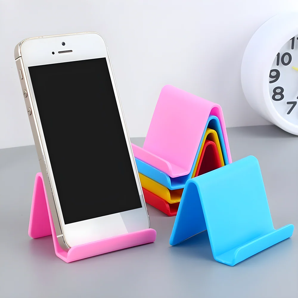 Angled Plastic Phone Stand - Electronics