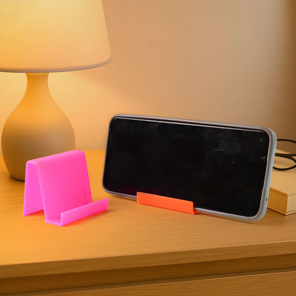 Angled Plastic Phone Stand - Electronics