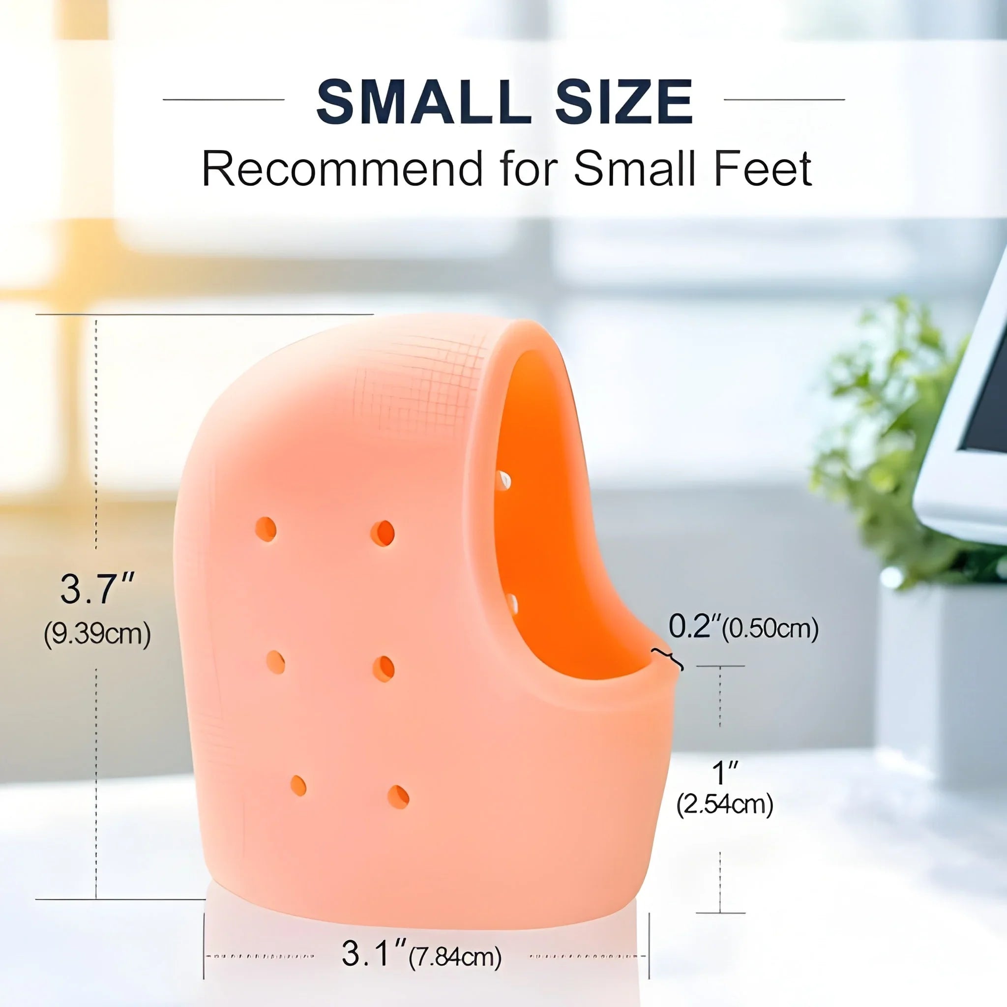 Best anti crack silicone half gel heel and foot protector - health & beauty | 2025 | fast shipping