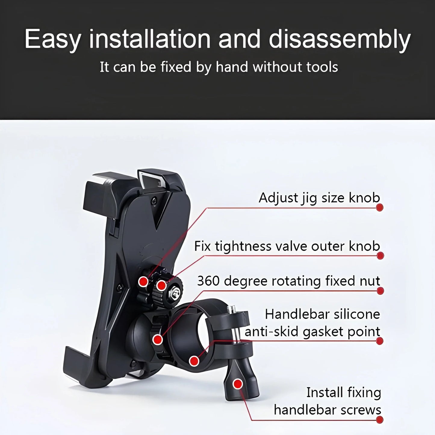 Best anti-shake bike phone mount - mobile stands | 2025 | fast shipping
