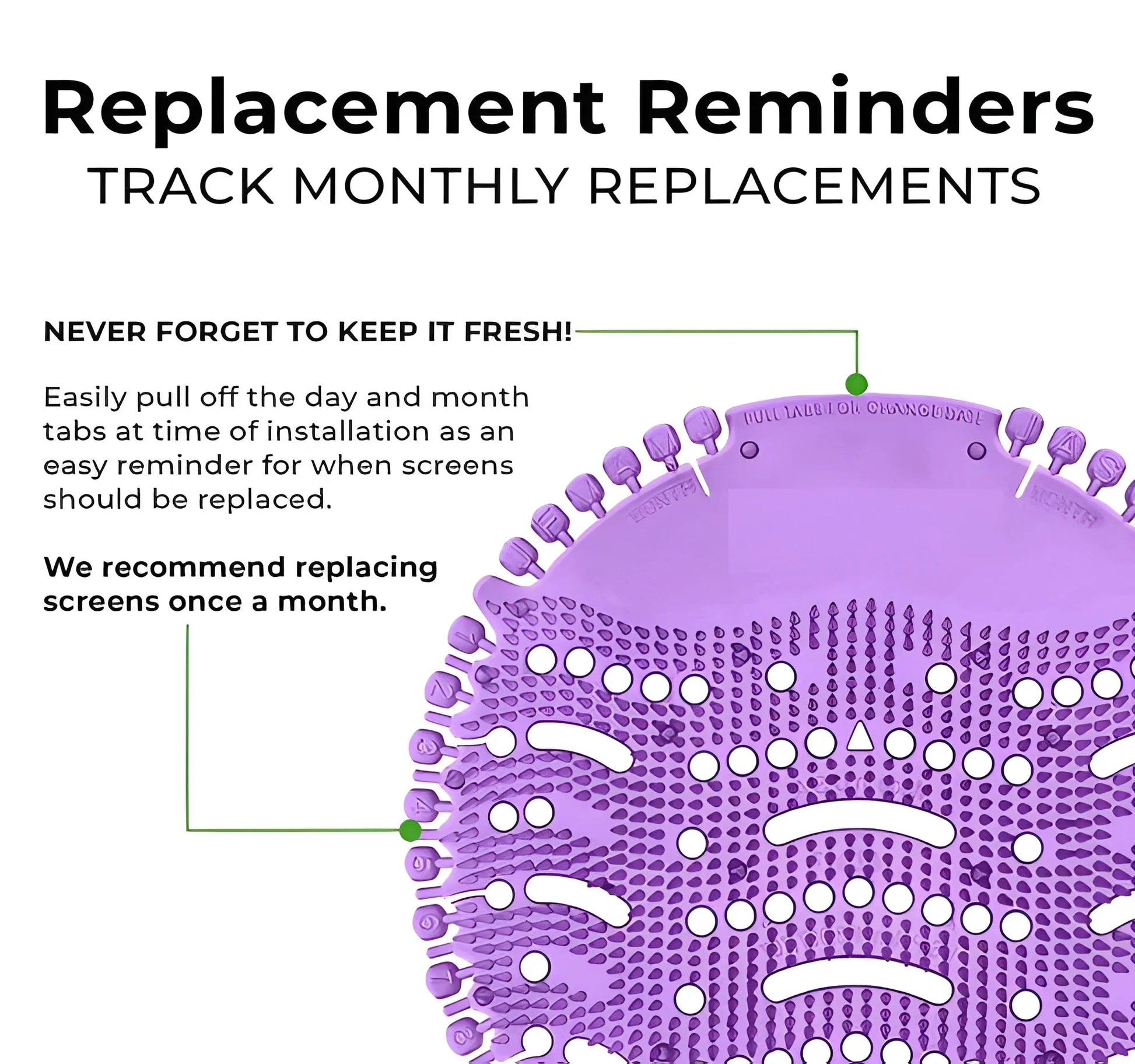 Best anti splash urinal round screen mat - hardware | 2025 | fast shipping