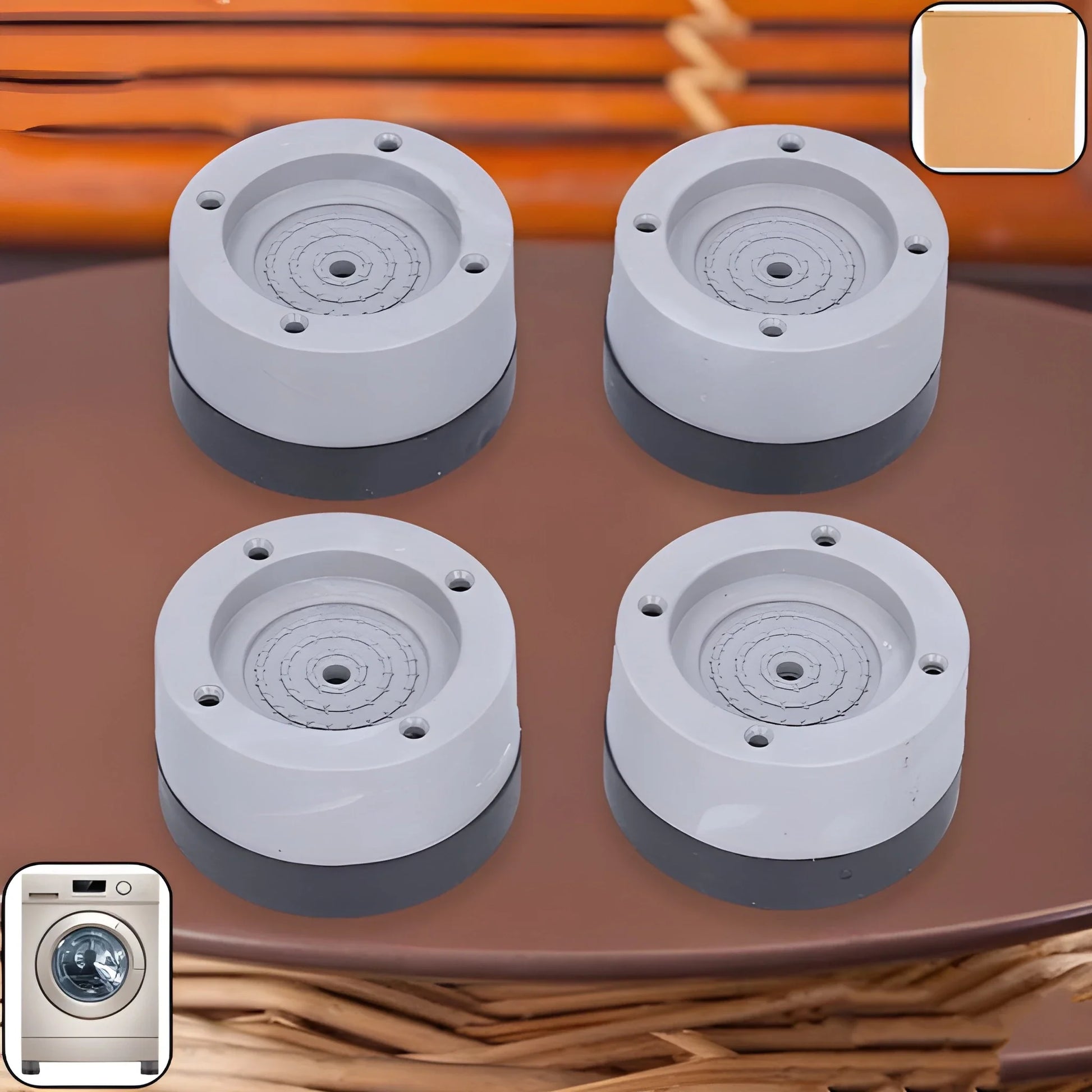 Best anti-vibration washing machine pads - furniture floor protectors | 2025 | fast shipping
