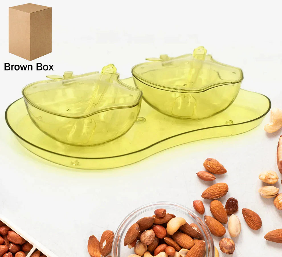 Best apple shape snack tray bowl - serving trays | 2025 | fast shipping