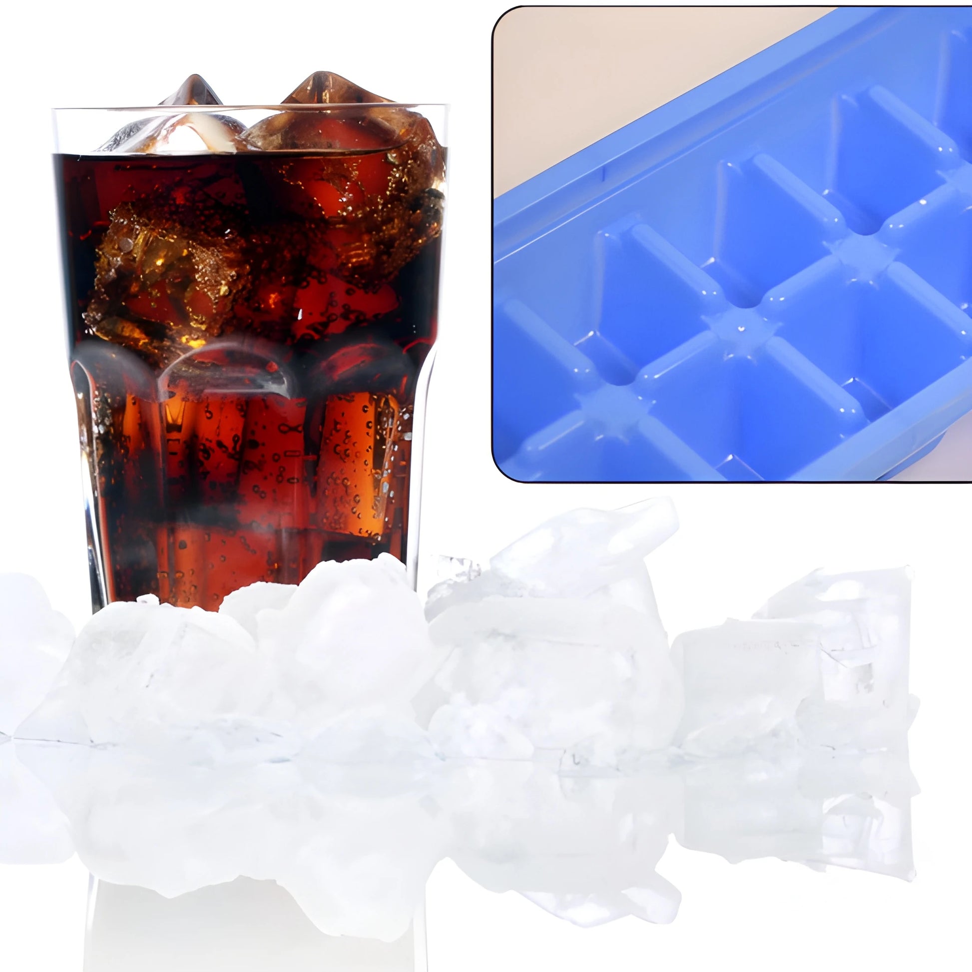 Premium Silicone Ice Trays - Home & Kitchen