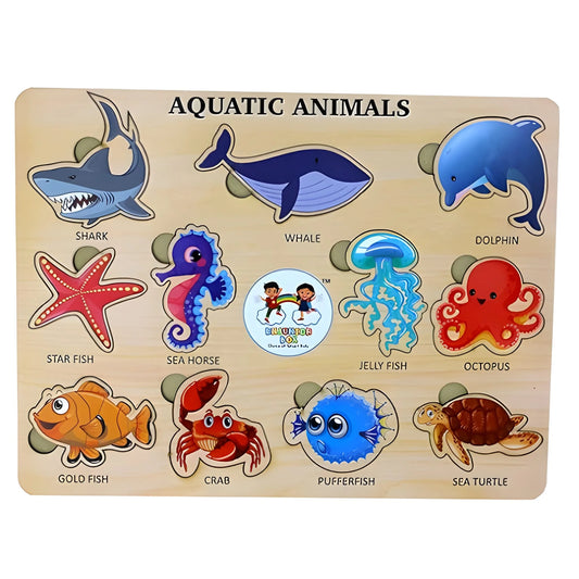 Best seawater animal wooden puzzle board - toys & games | 2025 | fast shipping