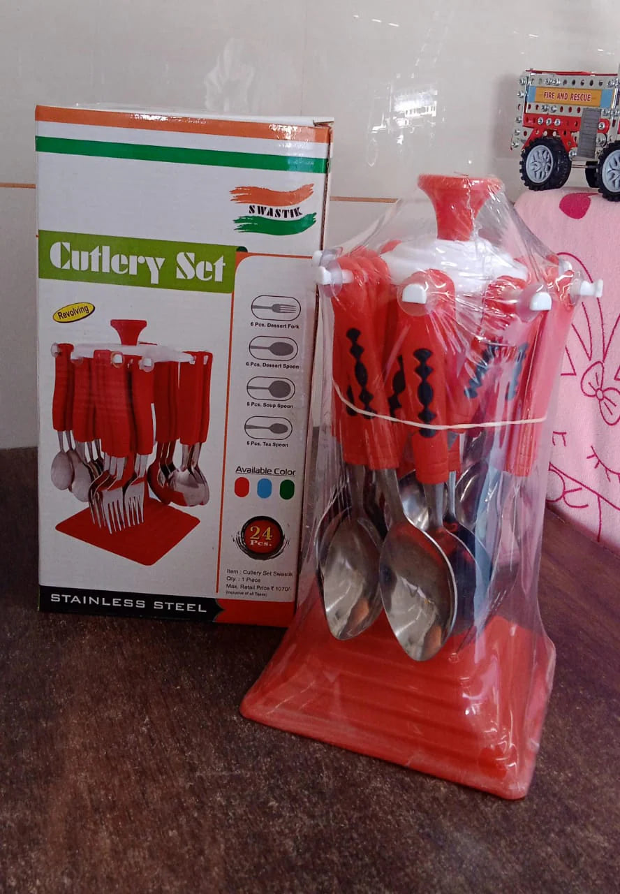 Best stainless steel cutlery set – 24 pcs - flatware sets | 2025 | fast shipping