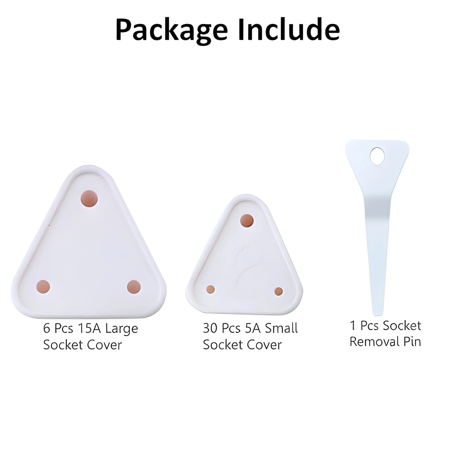 Baby Safety Big Electrical Socket Cover - Computers & Accessories