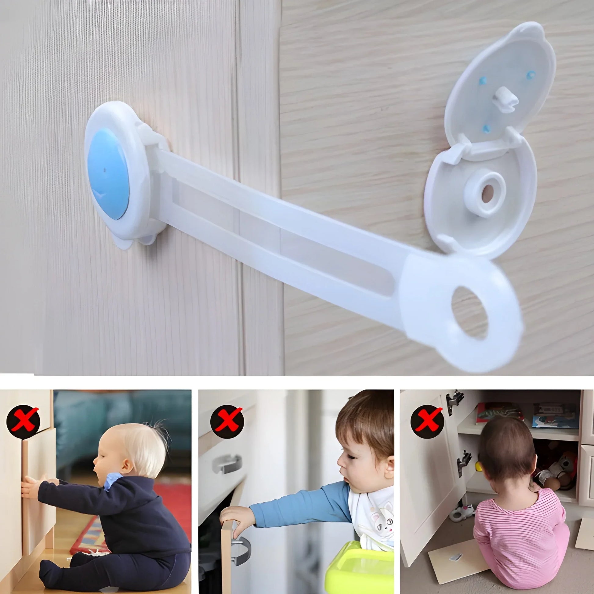 Baby Safety Strap Locks - Home Improvement