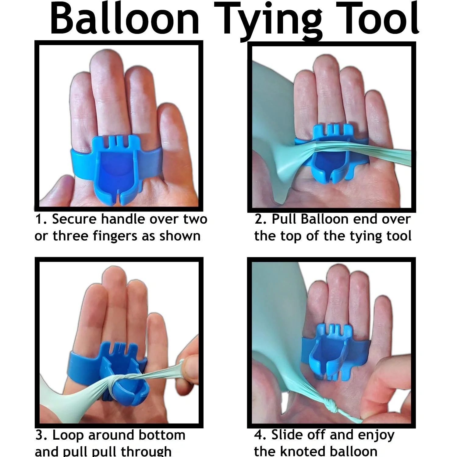 Balloon Tying Tool – Knotting Device - Home Improvement