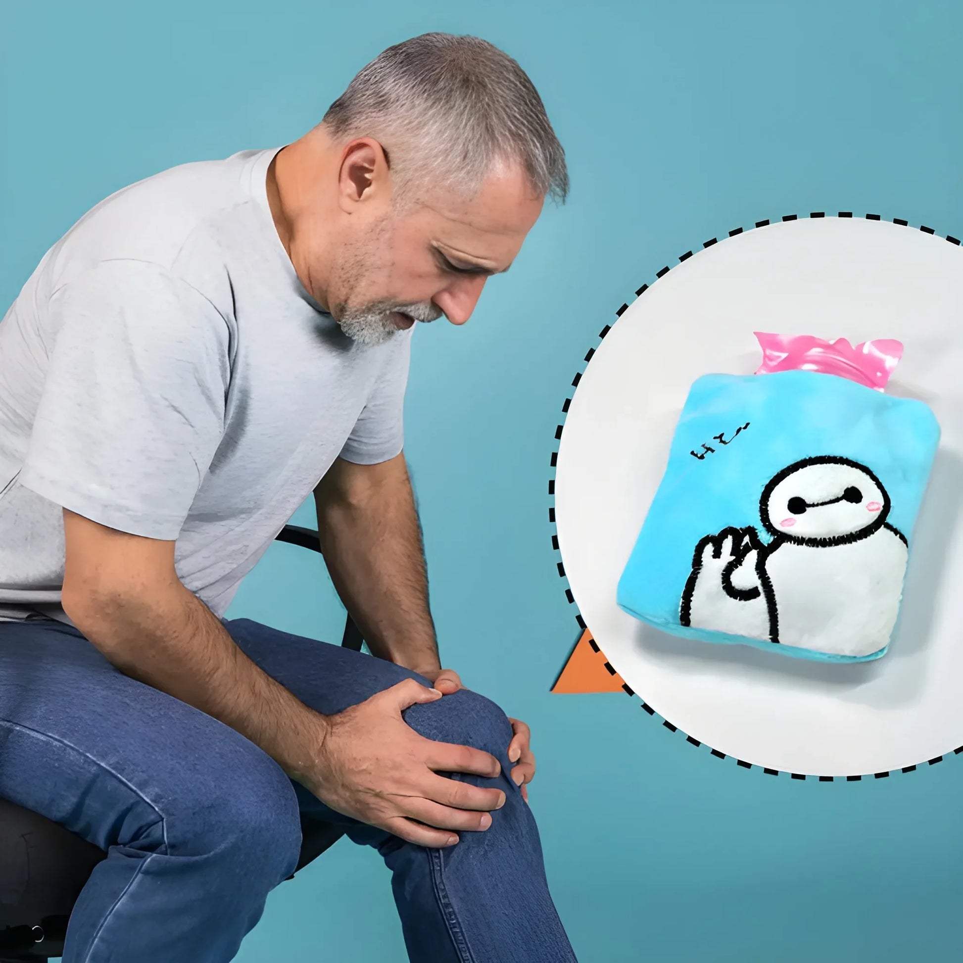 Baymax Hot Water Bottle - Health & Personal Care