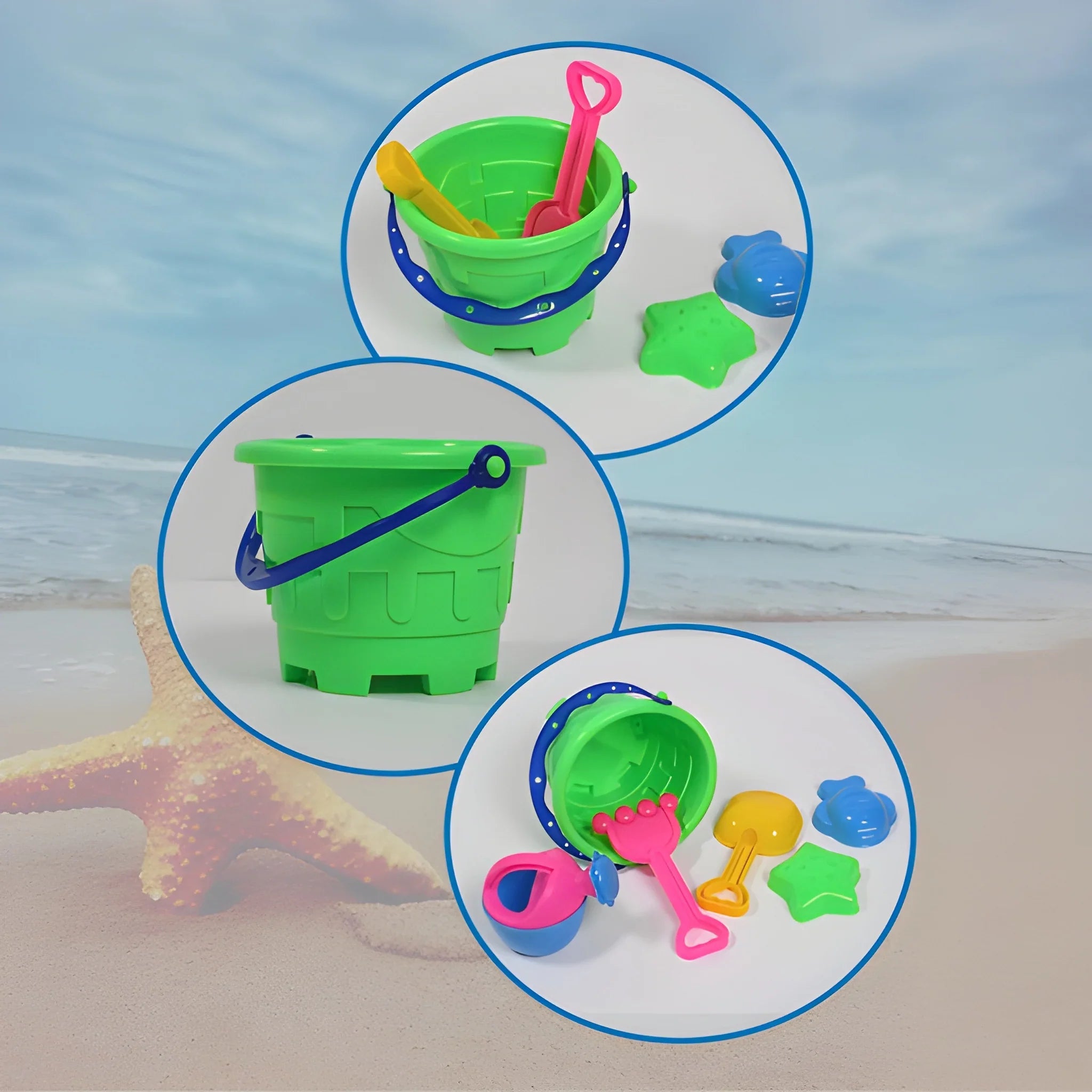 Beach Sand Castle Kit - Toys & Games