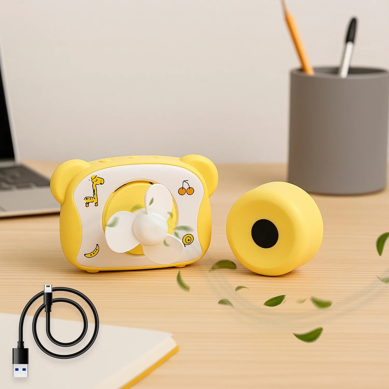 Best bear mini rechargeable fan - desk & pedestal fans | 2025 | fast shipping