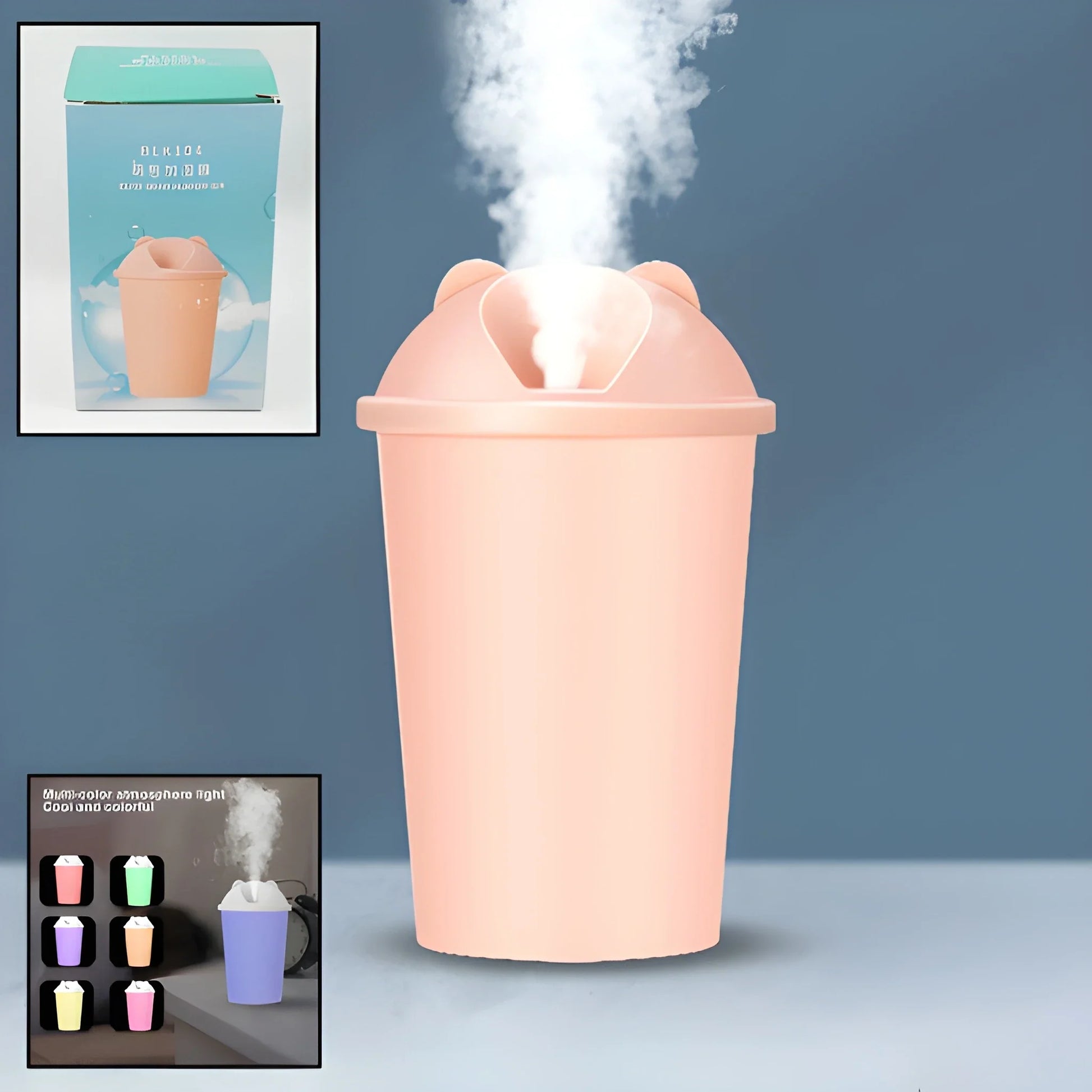 Best bear shape usb humidifier cup - humidors | 2025 | fast shipping