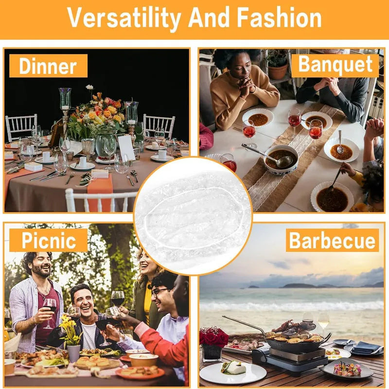 Best big elastic table cover 1.6 mtr. (10 pcs set) - tablecloths | 2025 | fast shipping