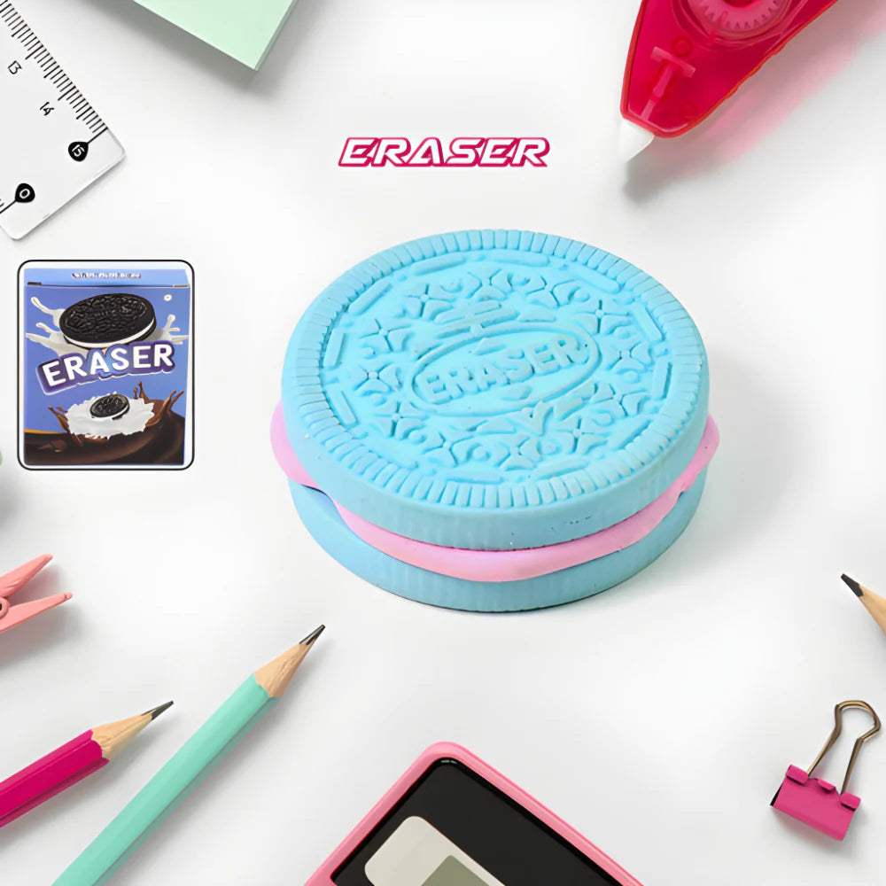 Biscuit Eraser for Kids - Stationery