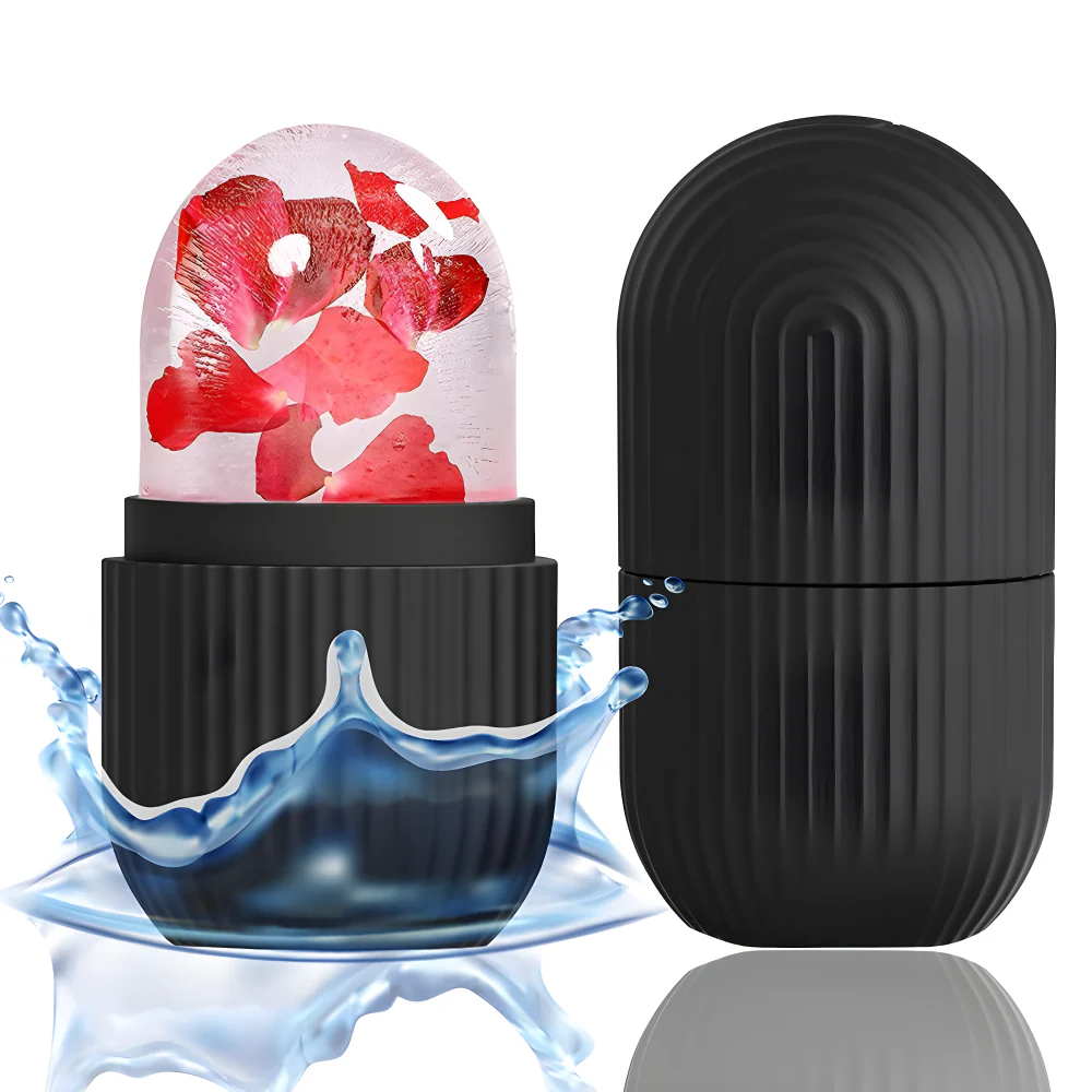 Black Face Ice Roller - Health & Personal Care