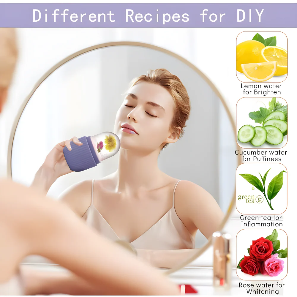 Black Face Ice Roller - Health & Personal Care