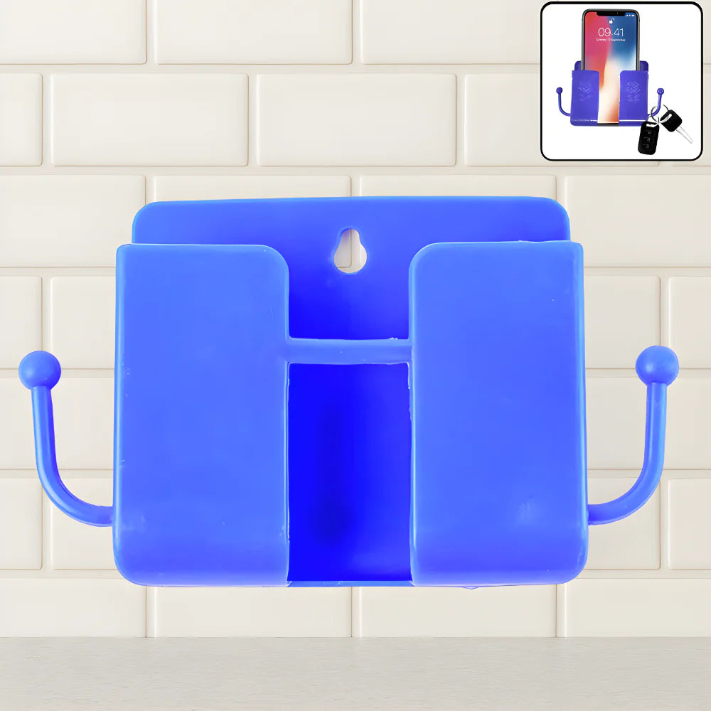 Blue Wall Hook Stand - Mobile Accessories
