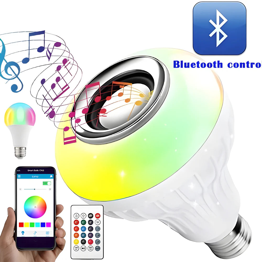 Best bluetooth music led bulb - light bulbs | 2025 | fast shipping