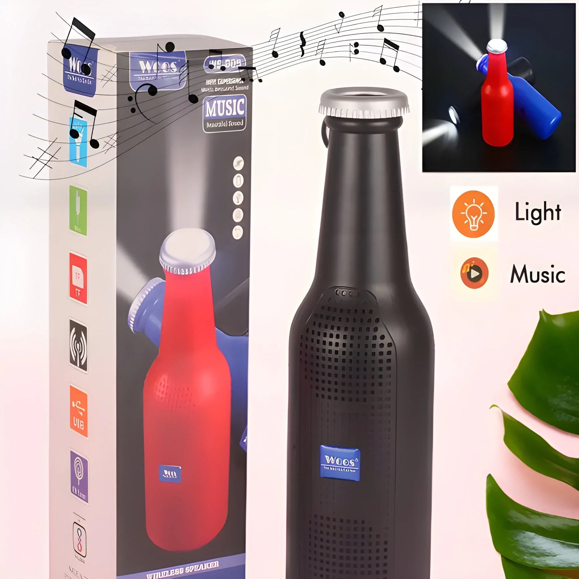Best bottle shape bluetooth speaker - speakers | 2025 | fast shipping