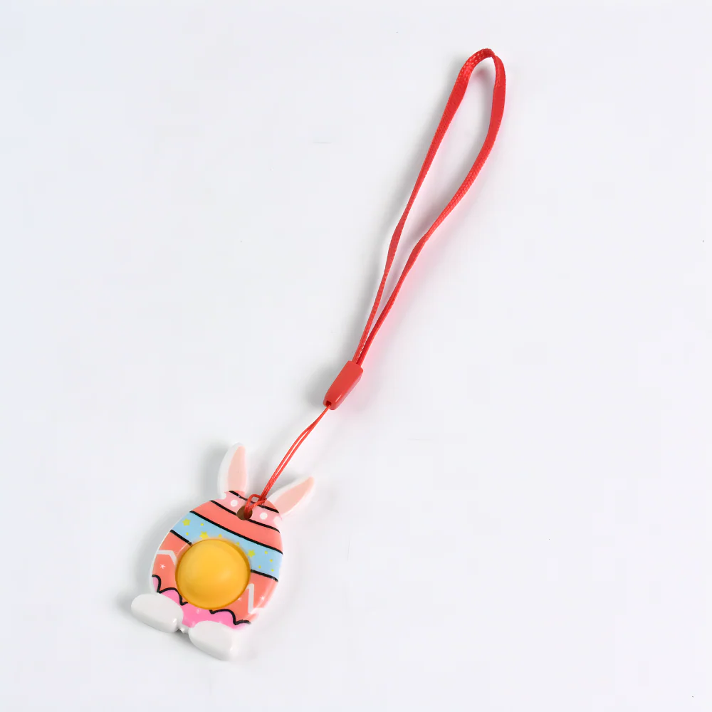 Bunny Fidget Keychain Toy - Toys & Games