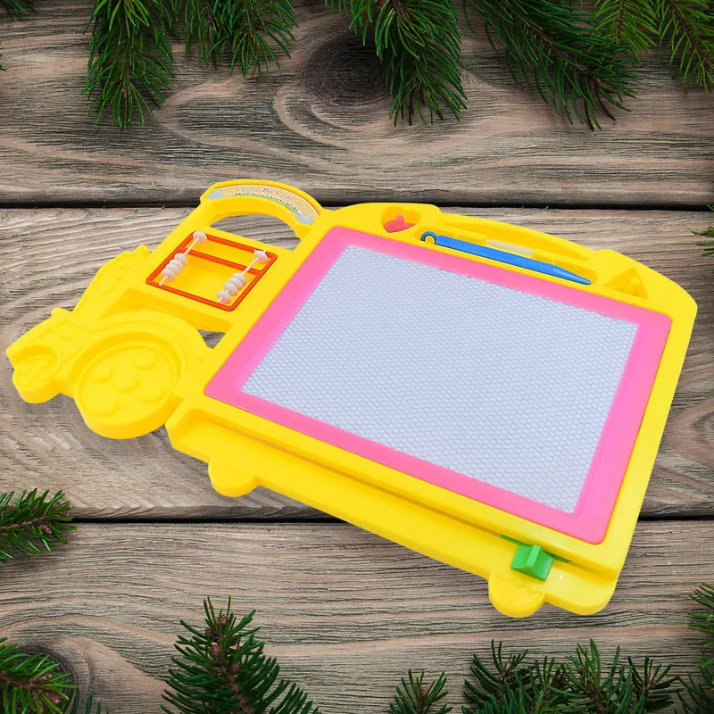 Best bus shape writing slate (32 x21 cm) - toy drawing tablets | 2025 | fast shipping