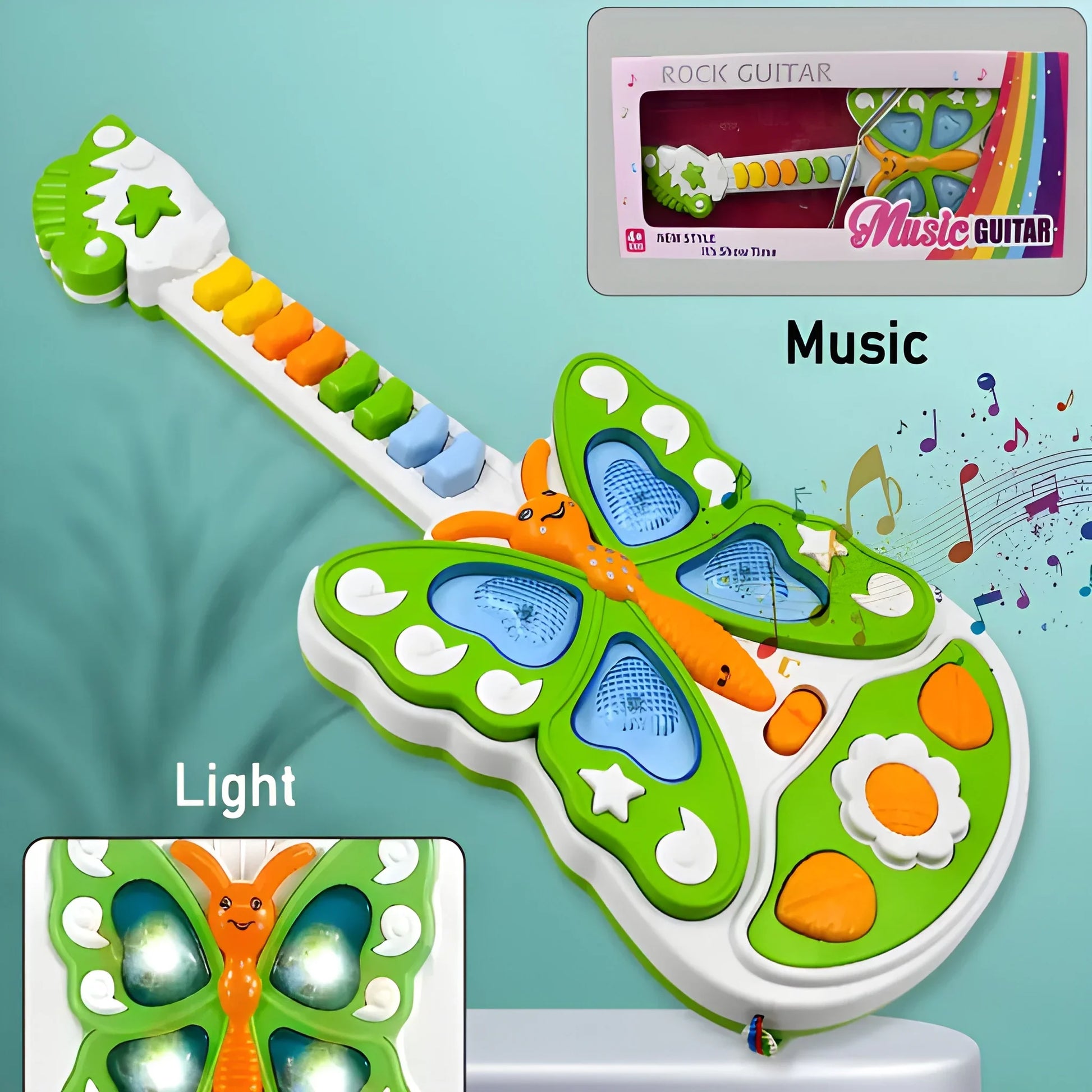 Best butterfly musical guitar toy - toys | 2025 | fast shipping