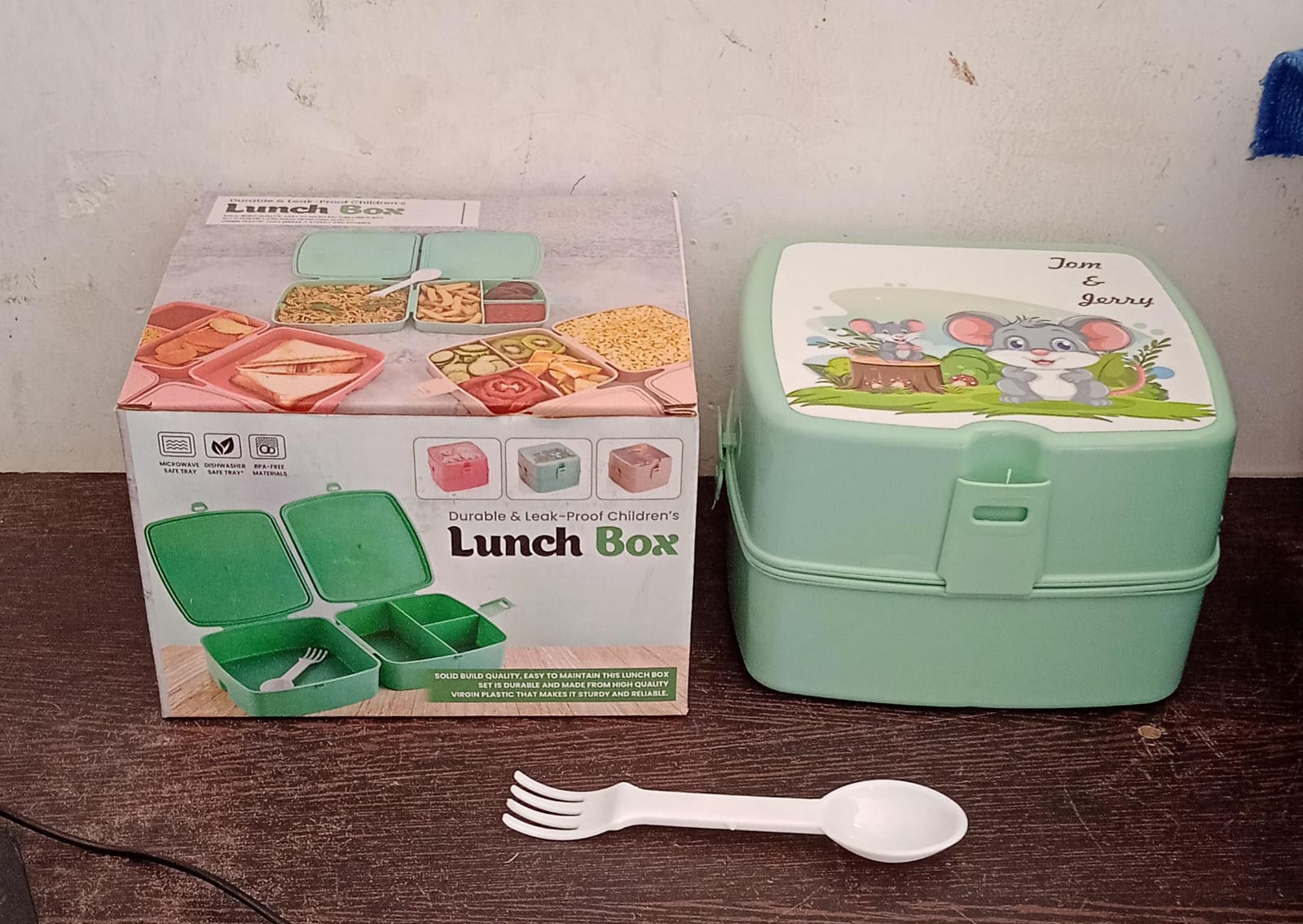 Double-layer Square Lunch Box