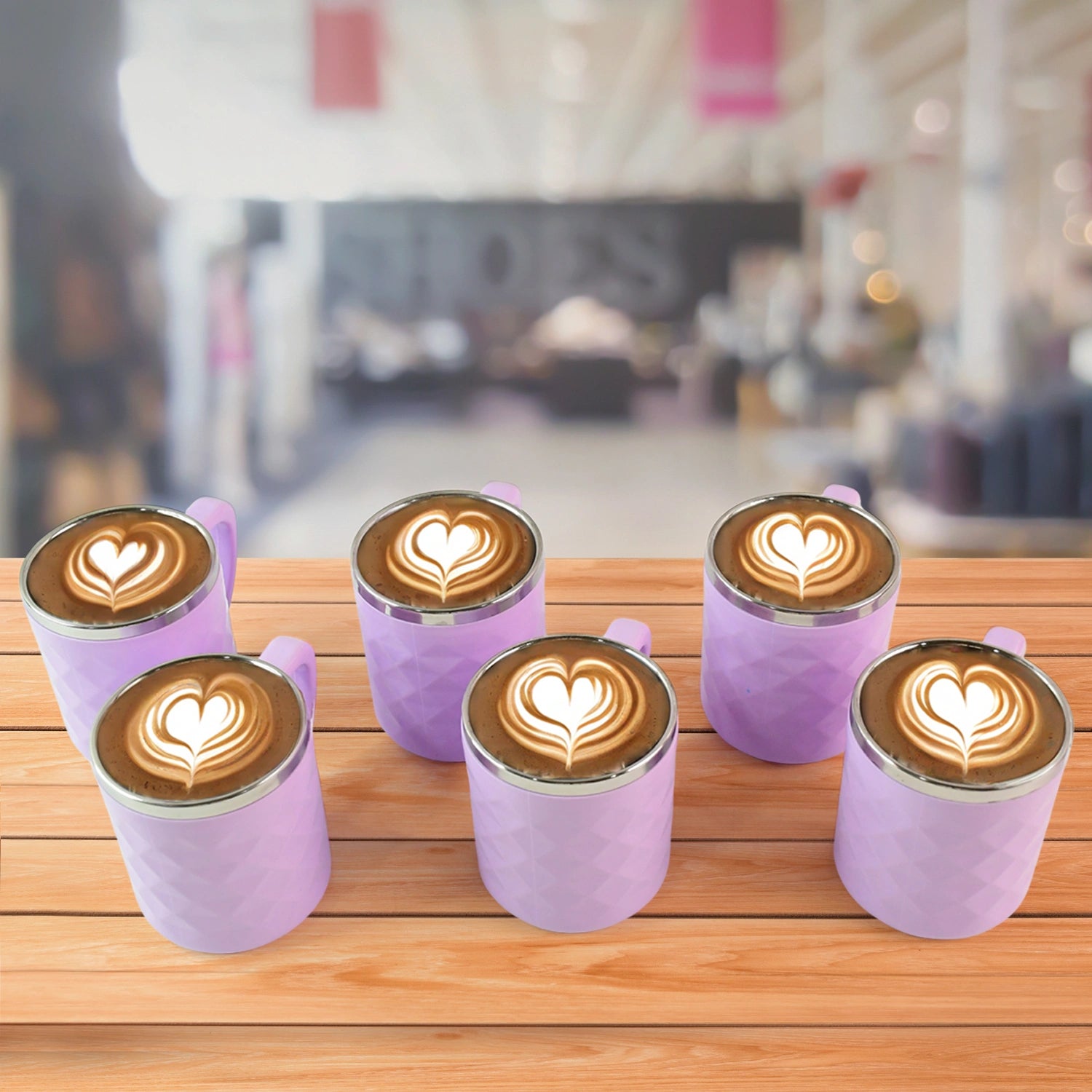 Apex silika 6-pc tea cup set