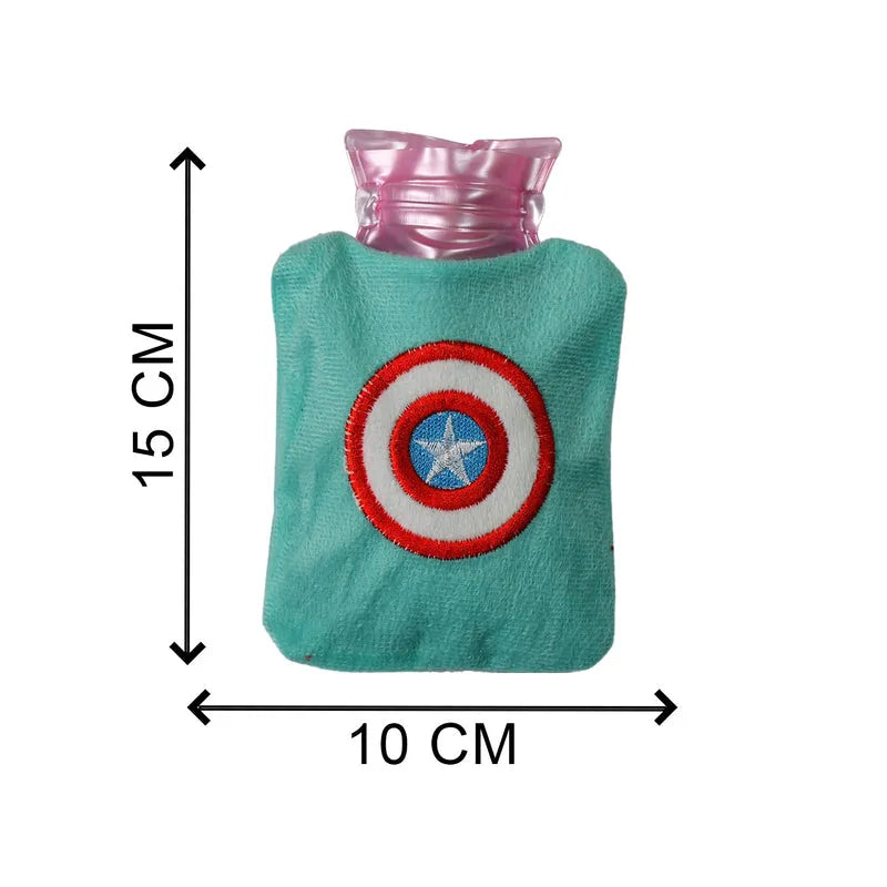 Captain Americas Shield Small Hot Water Bag With Cover - Health Care