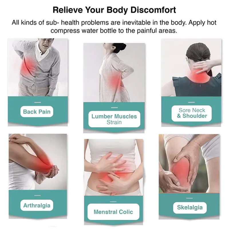 Captain Americas Shield Small Hot Water Bag With Cover - Health Care