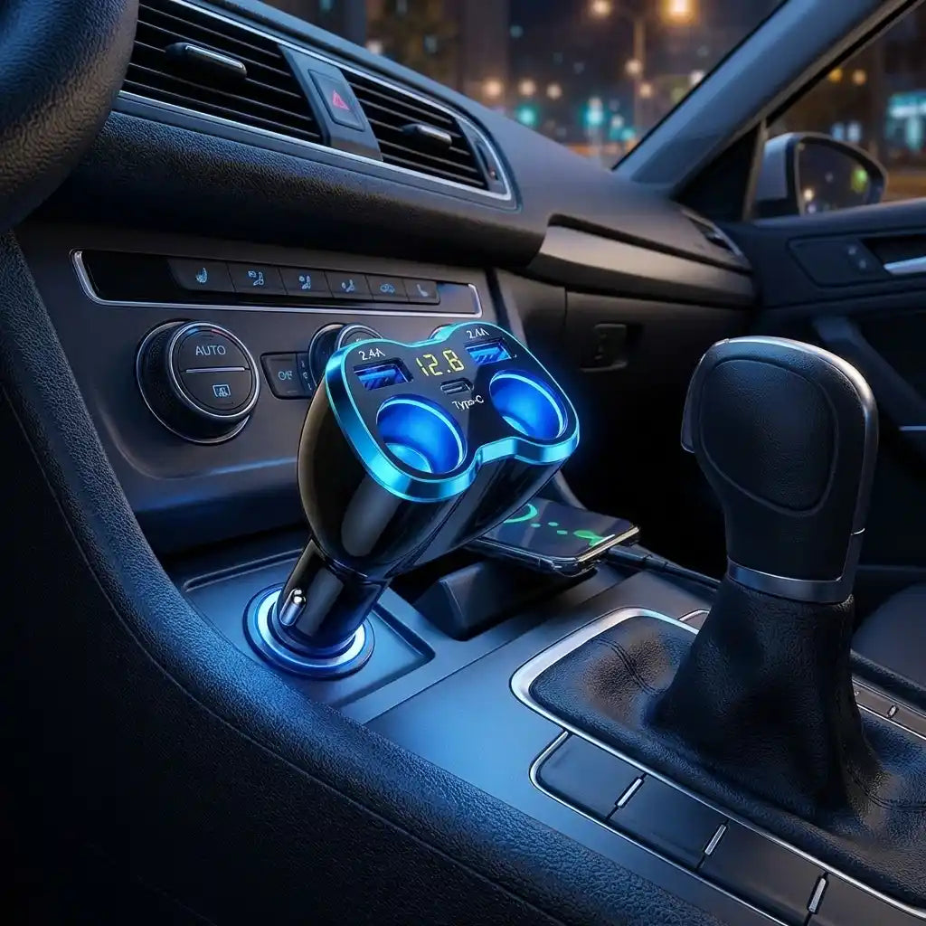 Best car charger splitter - power adapters & chargers | 2026 | fast shipping