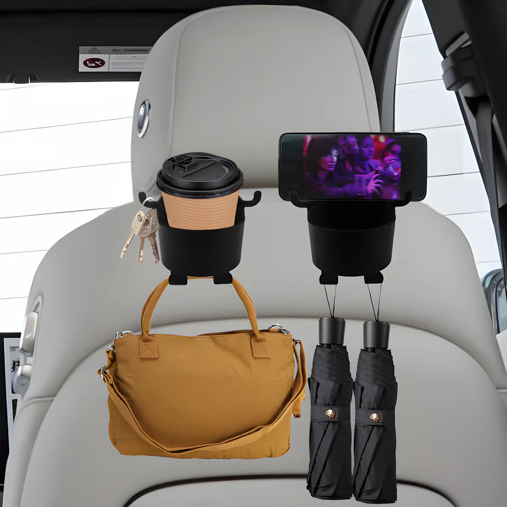 Best car headrest backseat organizer - vehicle hangers & hooks | 2025 | fast shipping