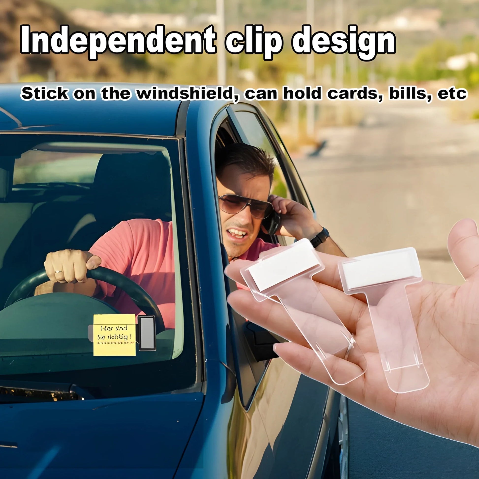 Car Ticket Holder Clip - & Motorbike