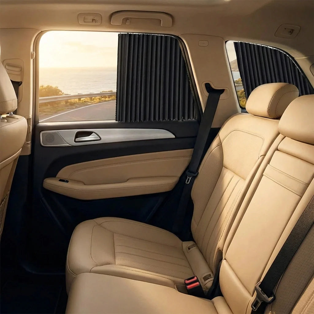 Best car window privacy curtains – 4 pc - sun shades | 2026 | fast shipping