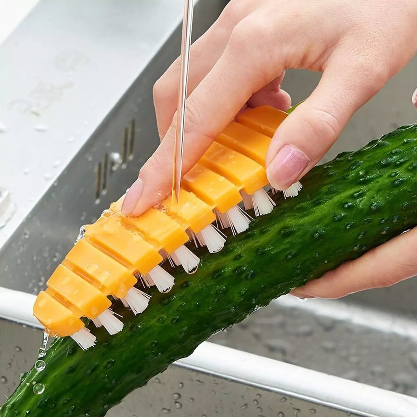 Best carrot-shaped vegetable scrub brush - brushes | 2025 | fast shipping